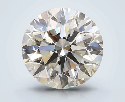 4.01ct I SI2 Rare Carat Ideal Cut Round Diamond