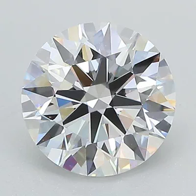 1.58ct D VS1 Rare Carat Ideal Cut Round Lab Grown Diamond