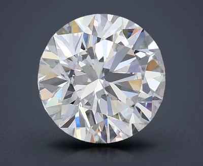 1.55ct D VS2 Rare Carat Ideal Cut Round Lab Grown Diamond