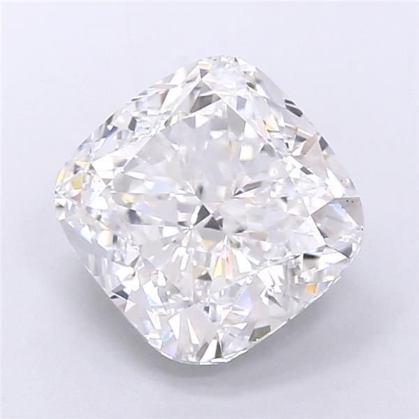 5.19ct E VS1 Rare Carat Ideal Cut Cushion Lab Grown Diamond