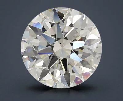 3.25ct J SI1 Rare Carat Ideal Cut Round Diamond