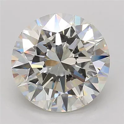 4.01ct J VS1 Rare Carat Ideal Cut Round Diamond