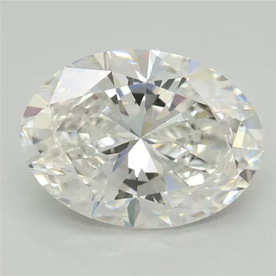 3.04ct E VVS2 Very Good Cut Oval Lab Grown Diamond