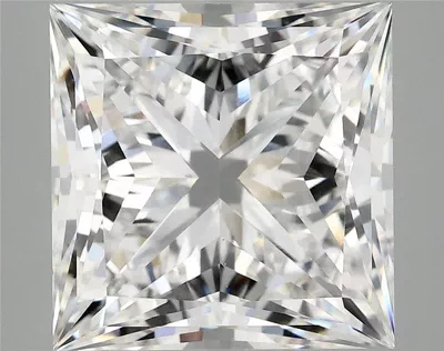 8.08ct E VS1 Rare Carat Ideal Cut Princess Lab Grown Diamond