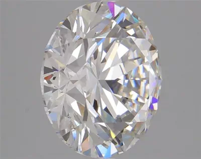 3.79ct F SI1 Rare Carat Ideal Cut Round Lab Grown Diamond