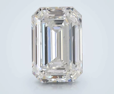 0.94ct E SI1 Rare Carat Ideal Cut Emerald Lab Grown Diamond