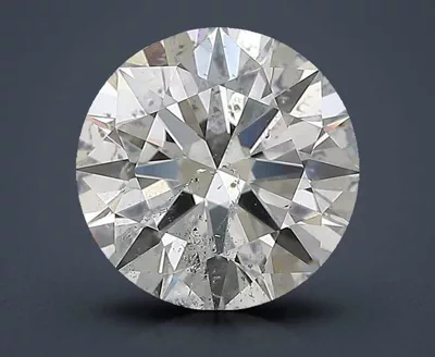 2.50ct J SI2 Rare Carat Ideal Cut Round Diamond