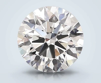 3.02ct F VS2 Rare Carat Ideal Cut Round Lab Grown Diamond