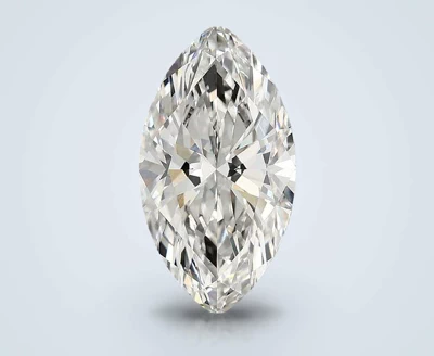 3.02ct G VS2 Rare Carat Ideal Cut Marquise Lab Grown Diamond
