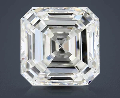 10.11ct F VVS2 Excellent Cut Asscher Lab Grown Diamond