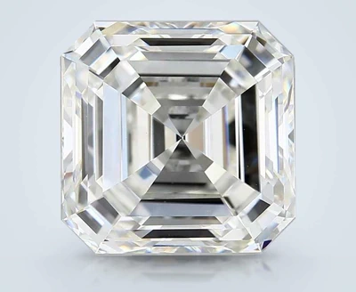 10.11ct F VVS2 Excellent Cut Asscher Lab Grown Diamond