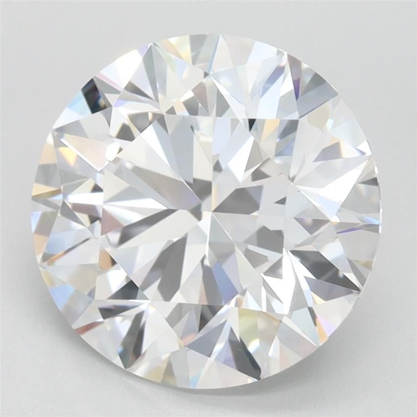 3.68ct D IF Rare Carat Ideal Cut Round Lab Grown Diamond