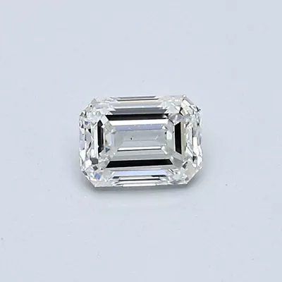 0.35ct H VS2 Rare Carat Ideal Cut Emerald Diamond