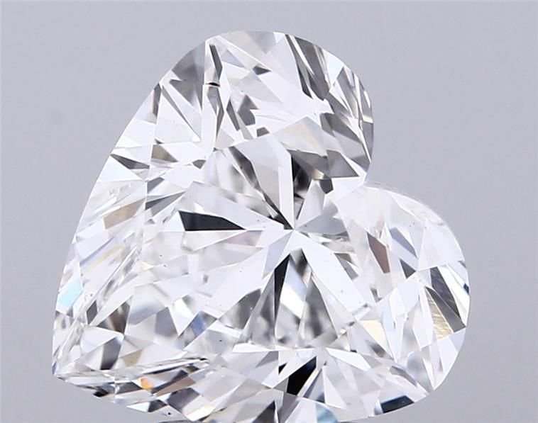 5.09ct E VS1 Rare Carat Ideal Cut Heart Lab Grown Diamond