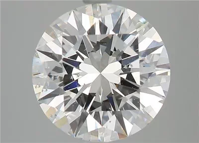 3.04ct F SI2 Very Good Cut Round Diamond