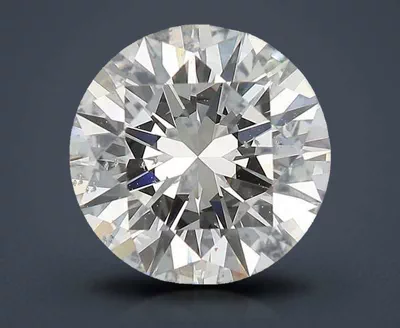 3.04ct F SI2 Very Good Cut Round Diamond