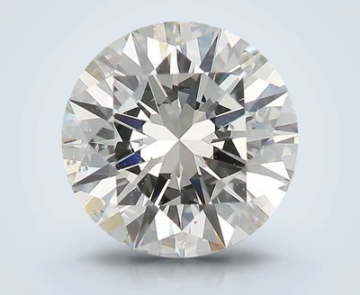 3.04ct F SI2 Very Good Cut Round Diamond
