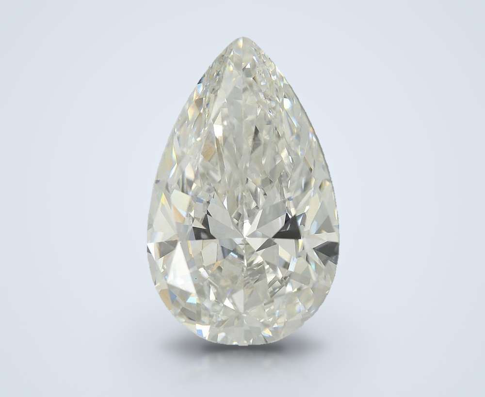 14.52ct F VS1 Rare Carat Ideal Cut Pear Lab Grown Diamond