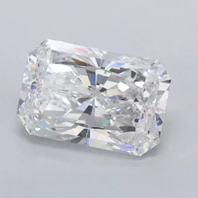 1.03ct D VS1 Rare Carat Ideal Cut Radiant Lab Grown Diamond