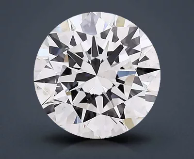 5.02ct F SI1 Rare Carat Ideal Cut Round Diamond