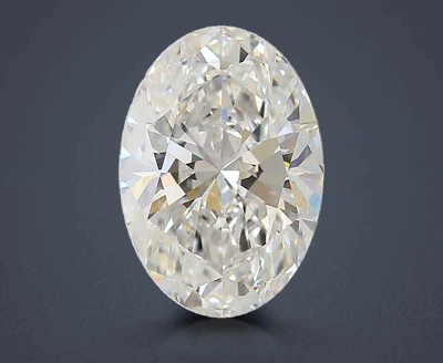 2.56ct E VVS2 Rare Carat Ideal Cut Oval Lab Grown Diamond