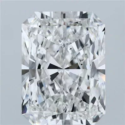 12.08ct F VS2 Rare Carat Ideal Cut Radiant Lab Grown Diamond