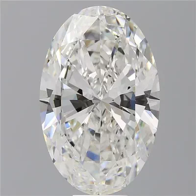 12.51ct F VVS2 Rare Carat Ideal Cut Oval Lab Grown Diamond