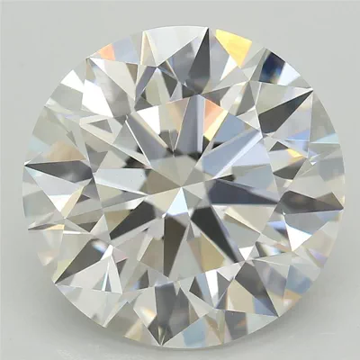 4.41ct F VVS2 Rare Carat Ideal Cut Round Lab Grown Diamond