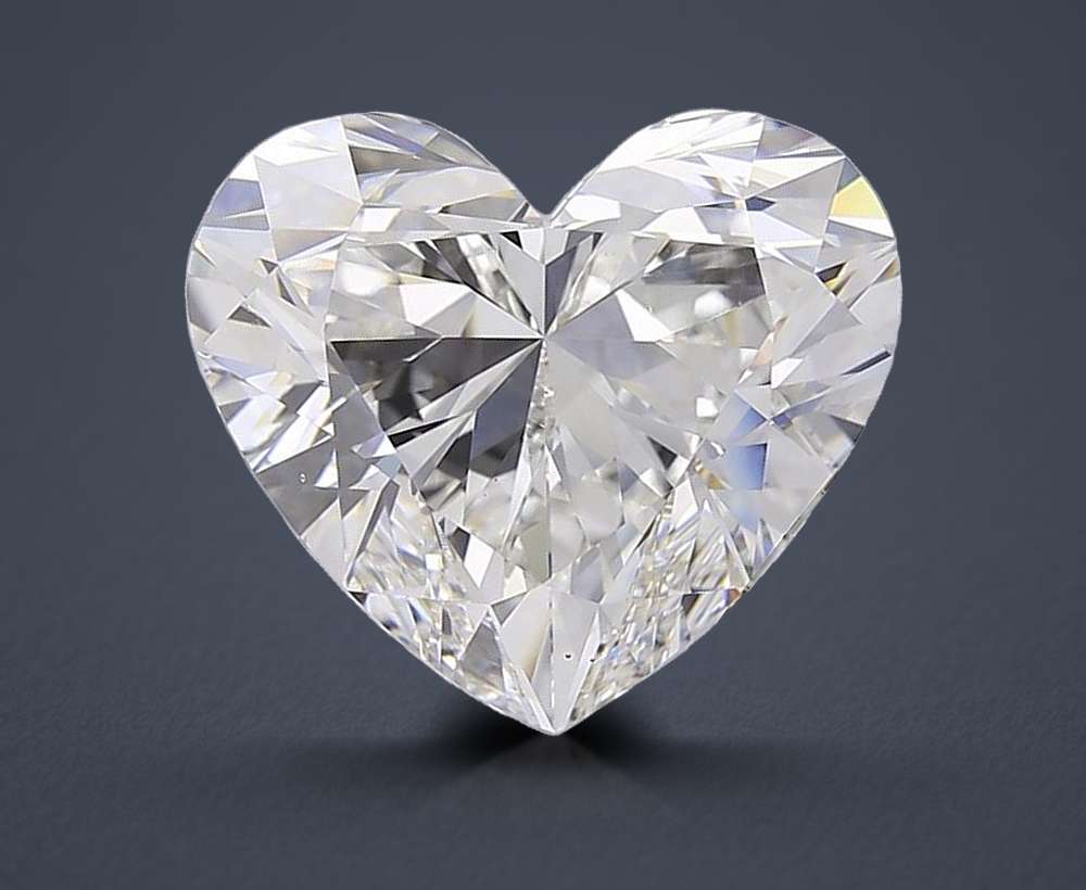 9.67ct F VS1 Rare Carat Ideal Cut Heart Lab Grown Diamond