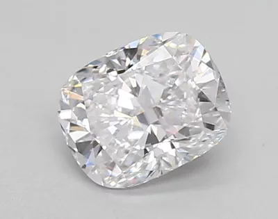 0.78ct D VVS2 Rare Carat Ideal Cut Cushion Lab Grown Diamond