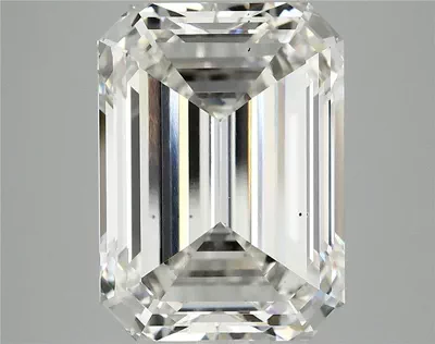8.35ct H VS2 Rare Carat Ideal Cut Emerald Lab Grown Diamond