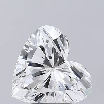 3.58ct E VS2 Rare Carat Ideal Cut Heart Lab Grown Diamond