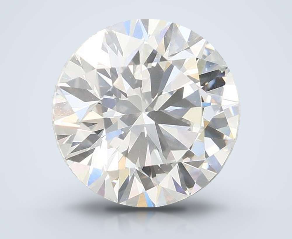 2.08ct F VVS2 Rare Carat Ideal Cut Round Lab Grown Diamond