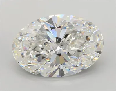 20.36ct F VS1 Rare Carat Ideal Cut Oval Lab Grown Diamond