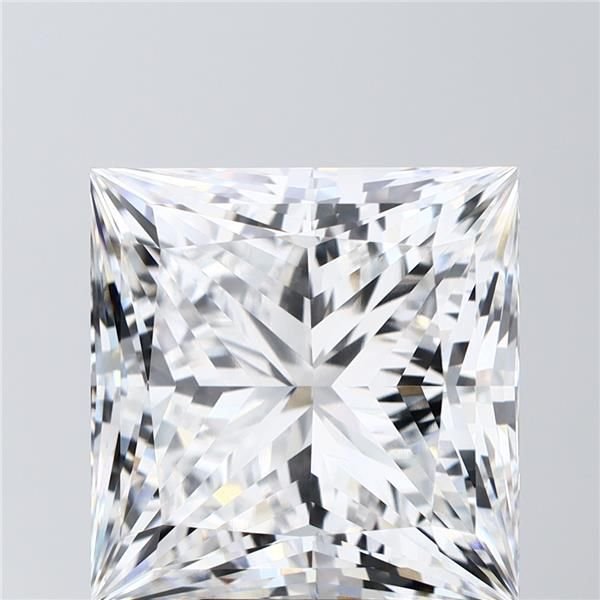 10.27ct E VVS2 Rare Carat Ideal Cut Princess Lab Grown Diamond