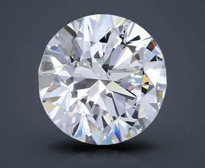 5.02ct H SI1 Rare Carat Ideal Cut Round Diamond