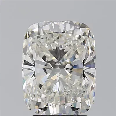 3.20ct H VS2 Rare Carat Ideal Cut Cushion Diamond