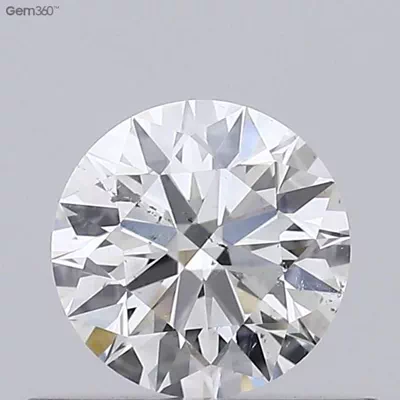 0.37ct G SI2 Rare Carat Ideal Cut Round Diamond