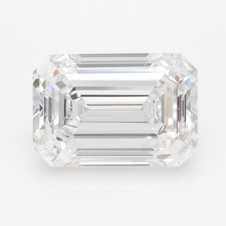 1.46ct D VVS2 Rare Carat Ideal Cut Emerald Lab Grown Diamond
