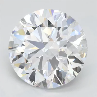 2.46ct D IF Rare Carat Ideal Cut Round Lab Grown Diamond
