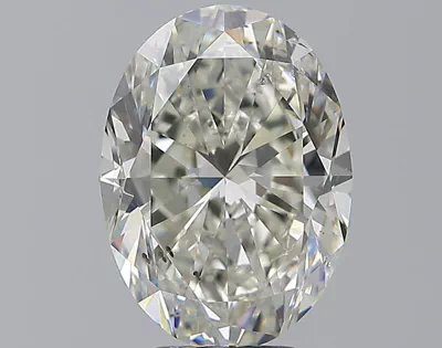 5.01ct J SI2 Very Good Cut Oval Diamond