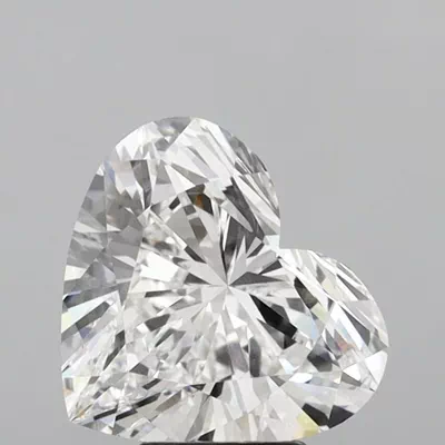 5.08ct E VVS2 Excellent Cut Heart Lab Grown Diamond