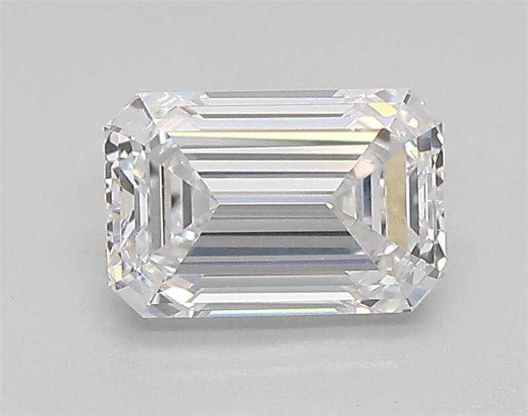 0.86ct D VVS2 Excellent Cut Emerald Lab Grown Diamond