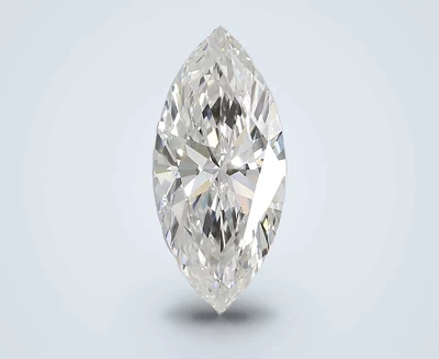 3.06ct E VS1 Rare Carat Ideal Cut Marquise Lab Grown Diamond