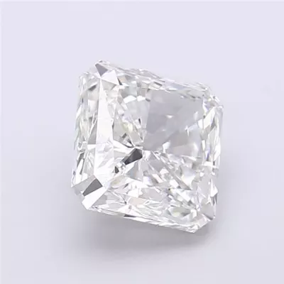 3.01ct E VVS2 Rare Carat Ideal Cut Radiant Lab Grown Diamond