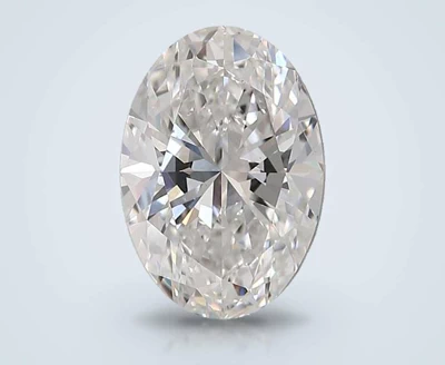 3.07ct E VS1 Rare Carat Ideal Cut Oval Lab Grown Diamond