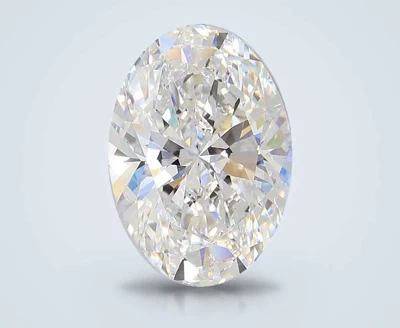 4.94ct E VS1 Rare Carat Ideal Cut Oval Lab Grown Diamond