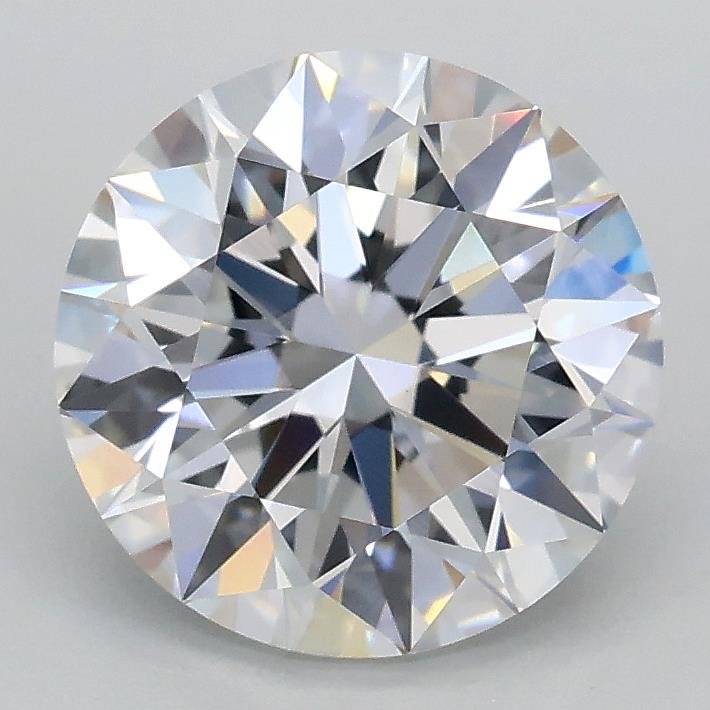 2.00ct D VVS2 Excellent Cut Round Lab Grown Diamond