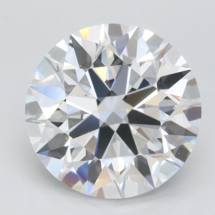 2.06ct D VVS1 Rare Carat Ideal Cut Round Lab Grown Diamond