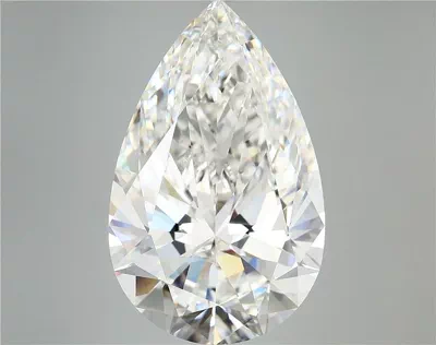 12.01ct F VVS2 Rare Carat Ideal Cut Pear Lab Grown Diamond